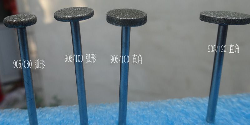 羊絨磨頭2.35帶柄拋光皮輪白黃布輪金屬玻璃玉器布輪羊毛絨毛氈輪